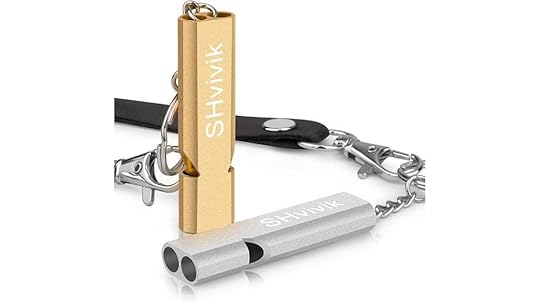two piece safety whistles