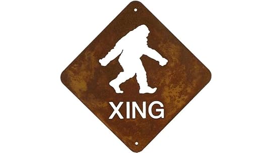 bigfoot crossing sign