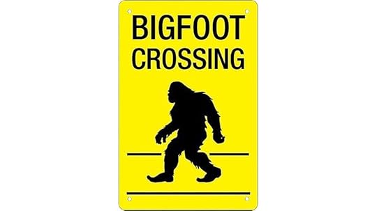 bigfoot crossing warning