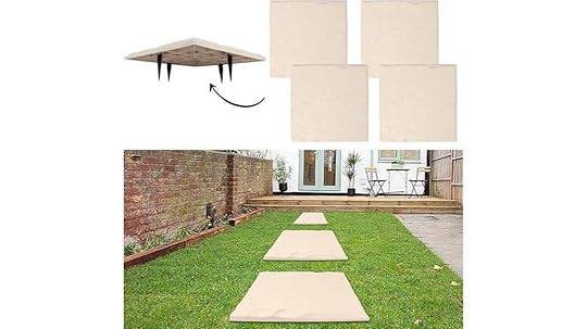 large garden stepping stones