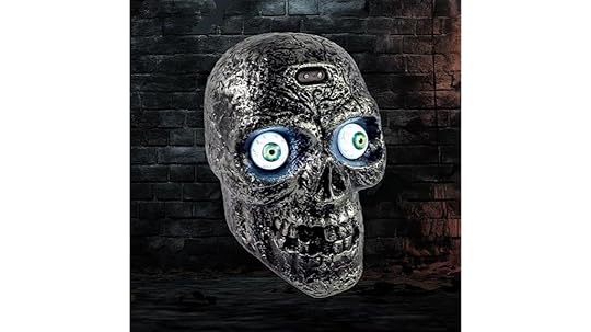 skull with lights sounds