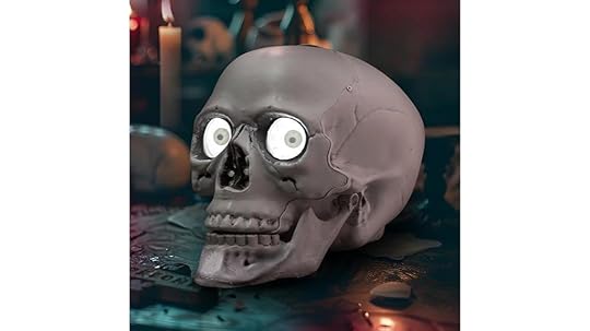 halloween skull with sound