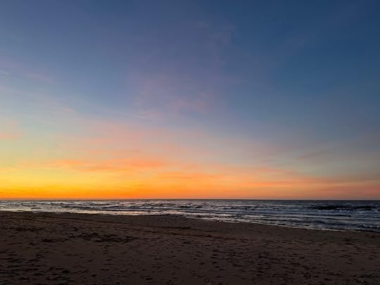 PEI beach at sunset