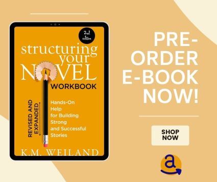Structuring Your Novel Workbook Revised and Expanded 2nd Edition – pre-order the e-book now on Amazon. Writing workbook for novelists.