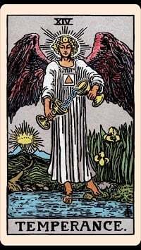 Temperance (Upright) | Tarot Card
