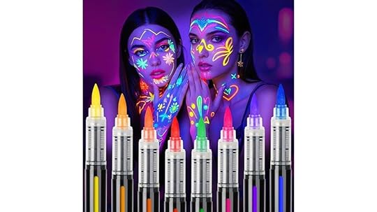 glow in the dark body paint