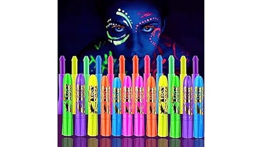 glow in the dark face paint