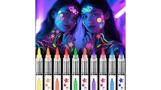 glow in the dark face paint