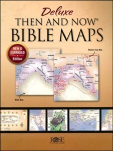 Bible maps book from Rose publishing
