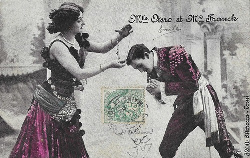 Carolina Otéro and Paul Franck in Une fête à Séville (1900)