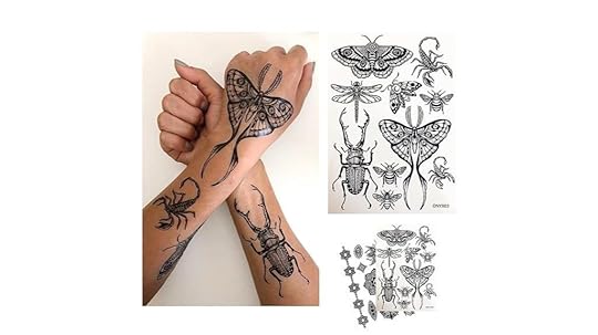 women s insect tattoo sheets