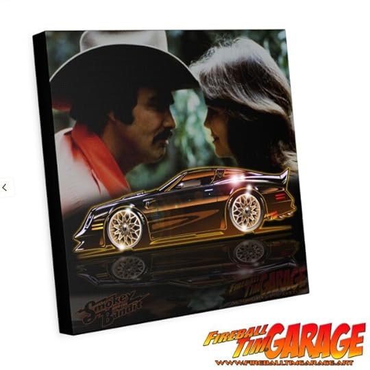 Automotive Pop Culture Movie and TV Car Art by Fireball Tim Garage