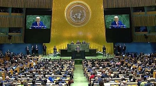 President Donald Trump addresses the United Nations General Assembly in New York City on Tuesday, Sept. 23, 2025 (Video screenshot)