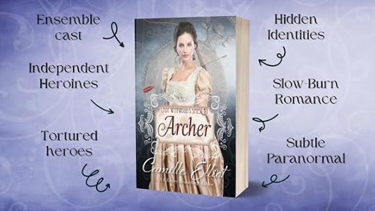 Tropes: Ensemble Cast, Independent Heroines, Tortured Heroes, Hidden Identities, Slow-Burn Romance, Subtle Paranormal
