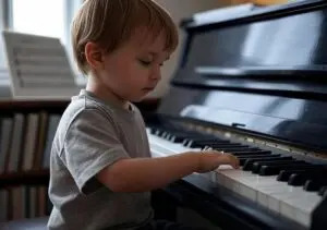 Boy at Piano