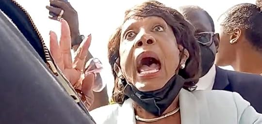 Rep. Maxine Waters, D-Calif., tells homeless people seeking housing vouchers to 