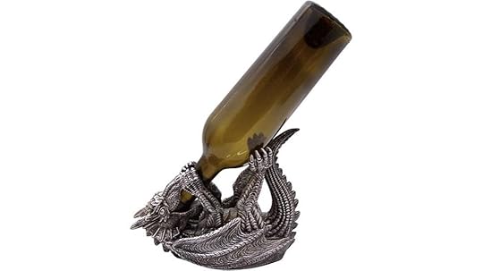 gothic dragon bottle holder