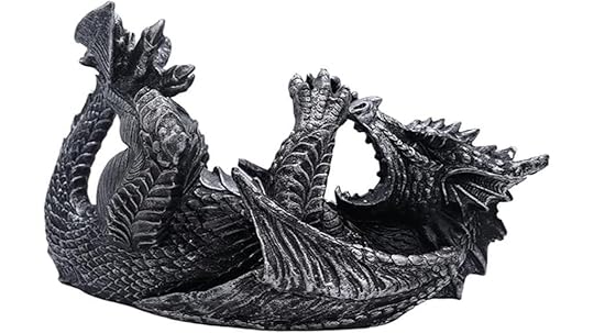 gothic dragon wine holder