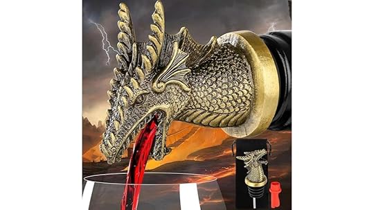 dragon shaped liquor pourer