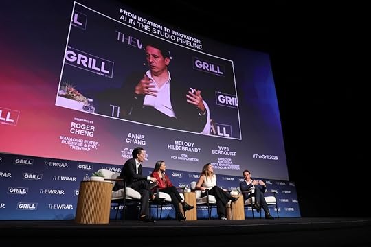 Roger Cheng, Managing Editor, Business & PRO, TheWrap, Annie Chang, VP, Creative Technologies, NBCUniversal, Melody Hildebrandt, CTO, Fox CorporationYves Bergquist, Director, AI in Media, USC’s Entertainment Technology