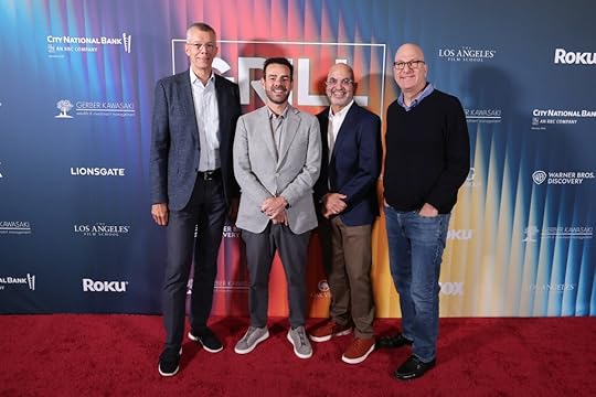 Andrew Cripps, Head of Theatrical Distribution, The Walt Disney Studios, Eduardo Acuna, CEO, Regal CineworldJeff Goldstein, President of Global Distribution, Warner Bros. Pictures , and Greg Foster, Owner & Principal, Foster + Crew