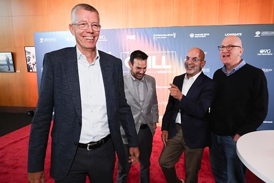Andrew Cripps, Head of Theatrical Distribution, The Walt Disney Studios, Eduardo Acuna, CEO, Regal CineworldJeff Goldstein, President of Global Distribution, Warner Bros. Pictures , and Greg Foster, Owner & Principal, Foster + Crew