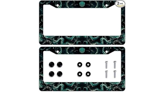 octopus tentacle license frame