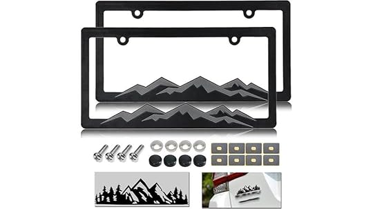 two mountain license frames