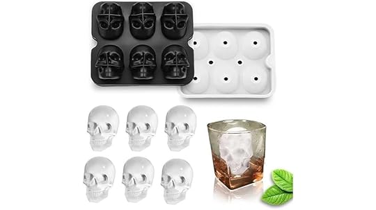 skull shaped ice cube trays