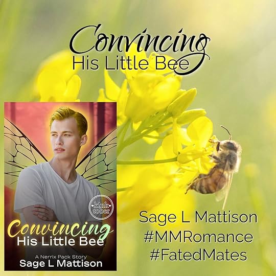Convincing His Little Bee by Sage L Mattison #ReadWithPride #LGBTQFantasy