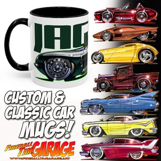 *Subscribe to Fireball for AUTOMOTIVE POP CULTURE ART daily! www.fireballtim.comAutomotive Pop Culture Movie and TV Car Art by Fireball Tim Garage