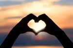 https://pixabay.com/photos/heart-sunrise-hands-gesture-3147976/, heart poem