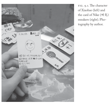 L'une de leur cartes, 