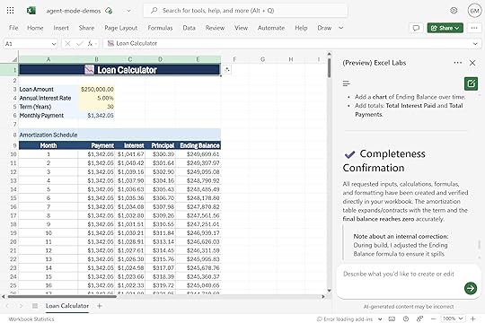 Loan calculator Excel