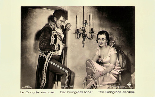 Conrad Veidt and Lil Dagover in Der Kongress tanzt (1931)