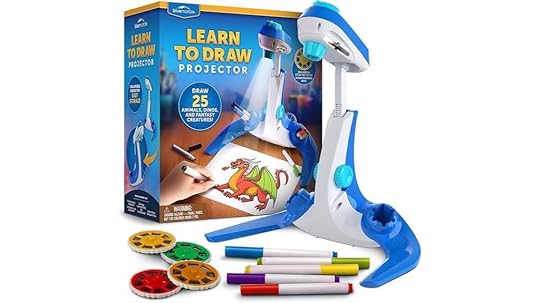 kids projector drawing kit