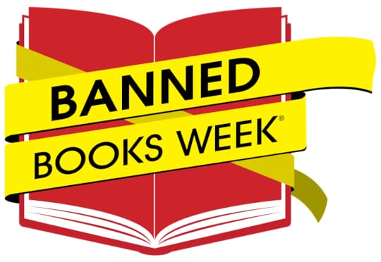 Dekorativ logga för Banned Books Week