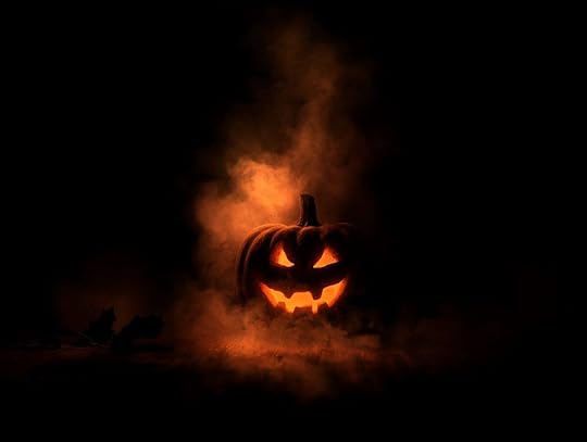Turnip lantern glowing in mist — The Dark Origins of Halloween Traditions