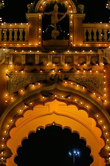 A large building with a clock on it's side