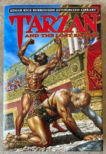 Hardback of Tarzan and the Lost Empire. It is from the 