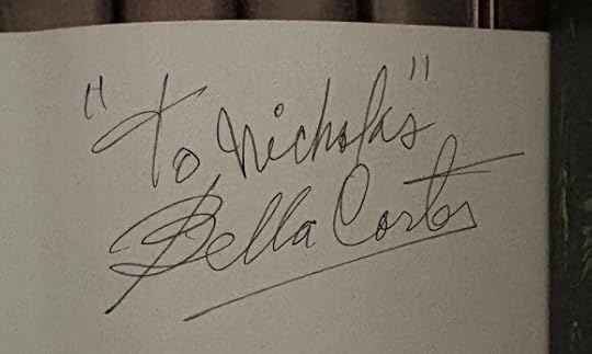 The white other side of a standard Blu-ray sleeve. In black ink it says 