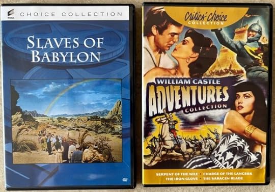 Two DVDs. The left is for 