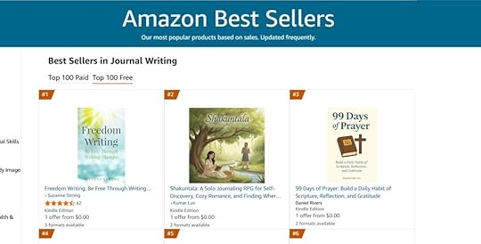 Amazon Best Seller Pic - No. 1 Journal Writing