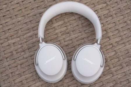Bose QuietComfort Ultra Headphones flat