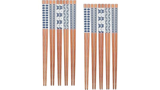 ten pairs bamboo chopsticks