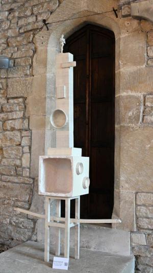 One of Philip Ringland's sculptures displayed in St Mary's Hawkesbury