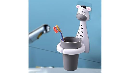 kids wall mounted toothbrush holder