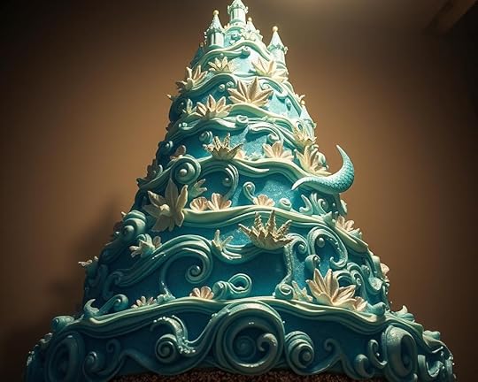 My Bake Studio's Mermaid Castle cake