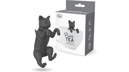 black cat silicone tea infuser