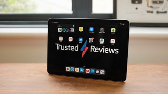 iPad Air M3 front with screen on